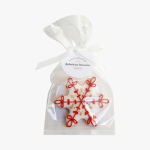 Biscuit flocon de No&euml;l Fabulous Biscuits