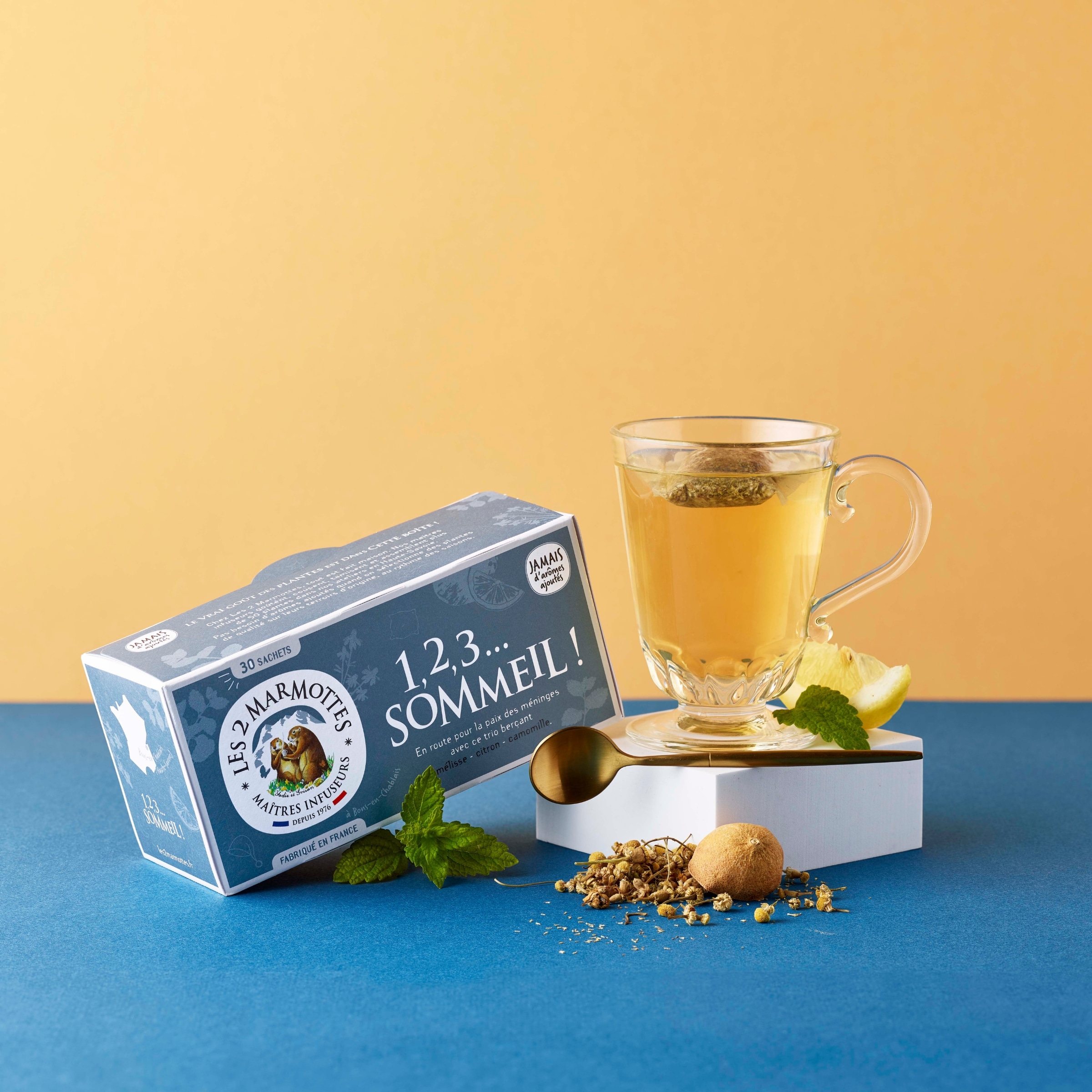 Infusion 1, 2, 3… Sommeil ! Les 2 Marmottes