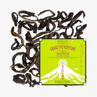 Grand thé noir fumé Smoky Matsu - Thé du mont Fuji Mariage Frères