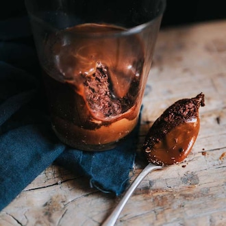 Mousse au chocolat et dulce de leche* null