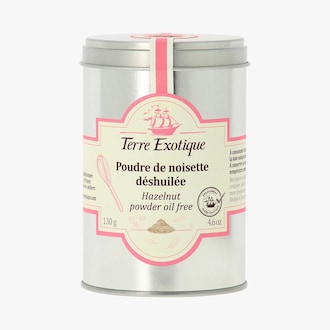 Poudre de noisette d&eacute;shuil&eacute;e Terre Exotique