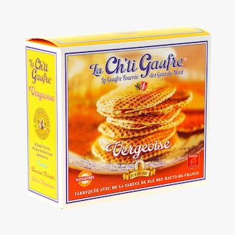 Vergeoise, La ch'ti gaufre, la gaufre fourrée des gens du nord Biscuiterie Eugène Blond