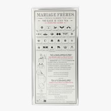 Th&eacute; noir glac&eacute; Ginger Summer Mariage Fr&egrave;res