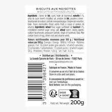 Canistrelli corses aux noisettes La Grande Épicerie de Paris