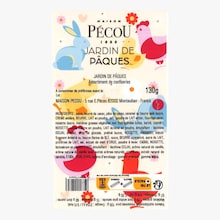 Assortiment de bonbons au chocolat fourr&eacute;s - Jardin de P&acirc;ques Maison P&eacute;cou