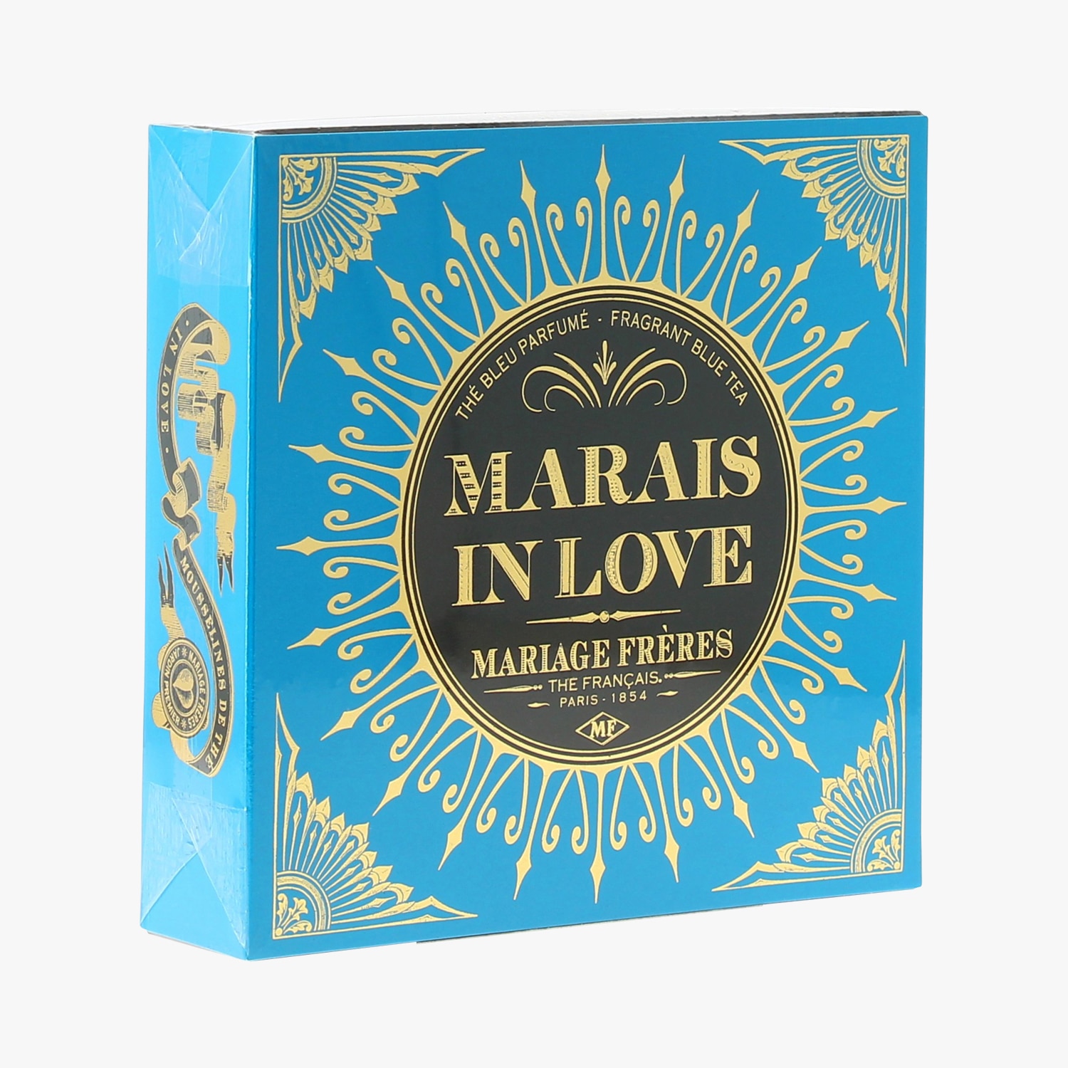 Marais in love - Thé bleu parfumé - Mariage Frères