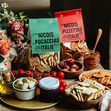 Mini focaccias au romarin Les Niçois