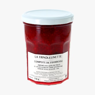 Compote de framboise La Trinquelinette