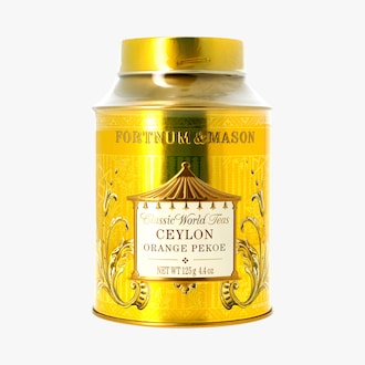 Thé Ceylon Orange Pekoe - boîte métal 125g Fortnum & Mason