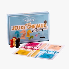 Petits chevaux - Jeu en chocolat pur beurre de cacao Maison Mercier