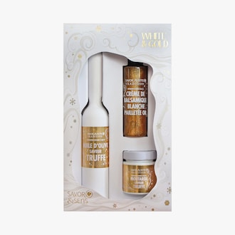 Coffret White & Gold Savor & Sens