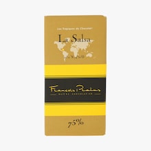 Tablette de chocolat noir Salsa 75&nbsp;% Fran&ccedil;ois Pralus