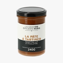 P&acirc;te &agrave; tartiner noisette, lait et feuilletine La Grande &Eacute;picerie de Paris