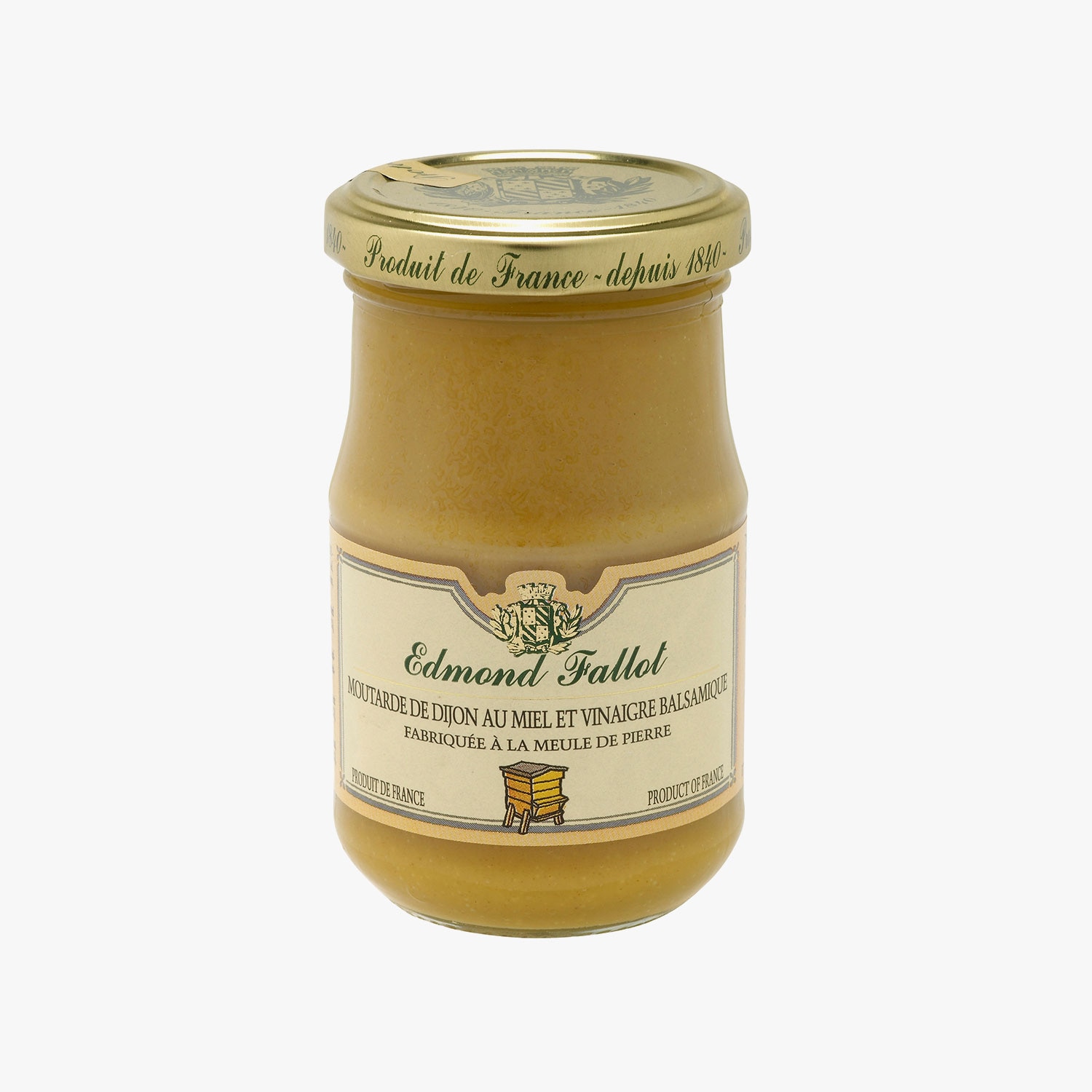 Moutarde de Dijon au miel et vinaigre balsamique - Fallot