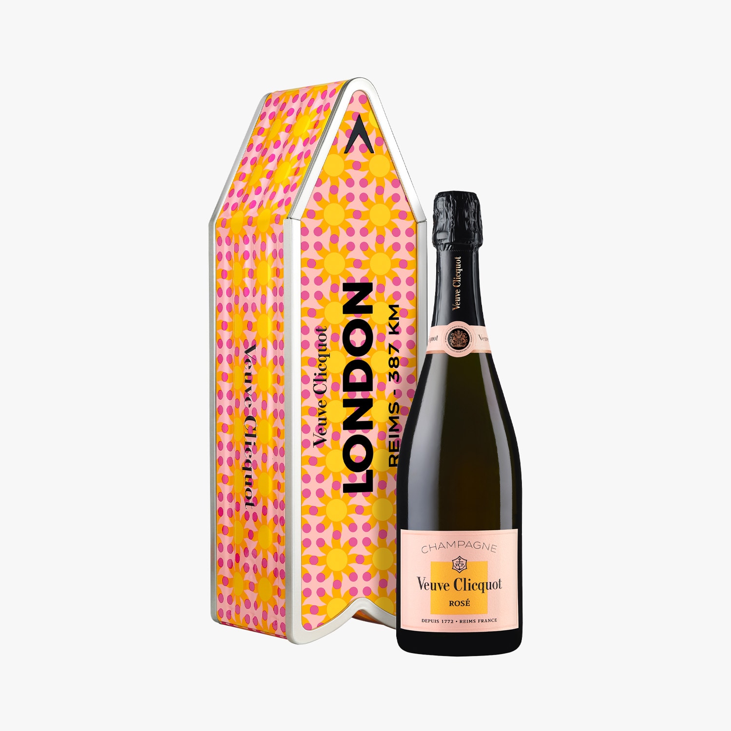 Champagne Veuve Clicquot, Rosé, brut, in Arrow* gift box - Veuve