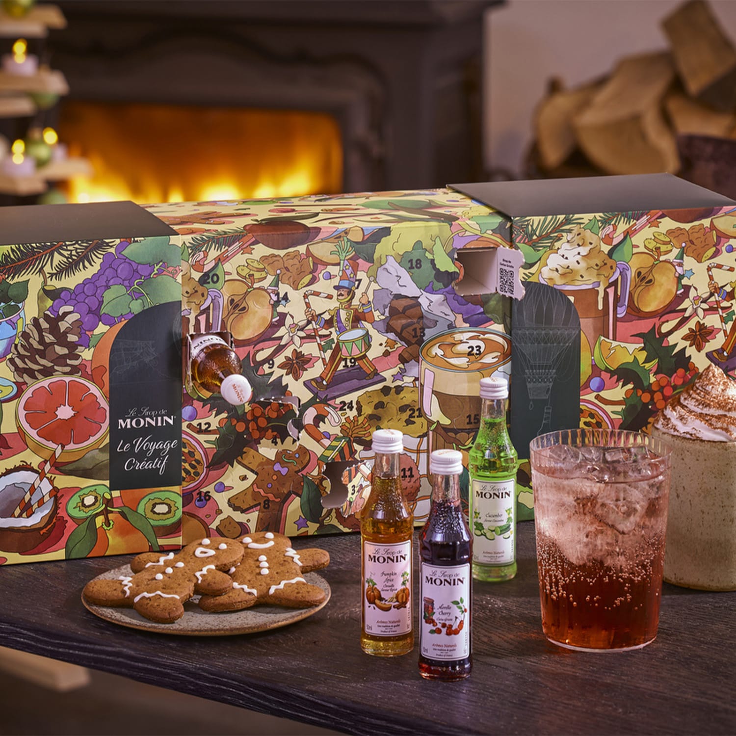 Calendrier de l’avent - Le Voyage créatif Monin