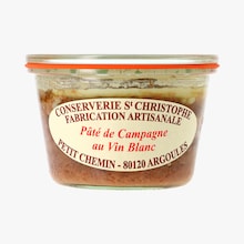 Pâté de campagne au vin blanc Conserverie Saint Christophe