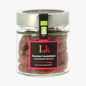 Amandes caramélisées à la fleur de sel de Guérande IGP Laurent K