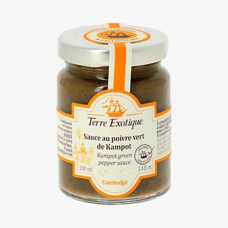 Sauce au poivre vert de Kampot Terre Exotique