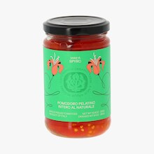Tomates enti&egrave;res pel&eacute;es spyro biologiques au naturel Capobianco