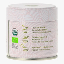 Matcha rose bio Palais des Th&eacute;s