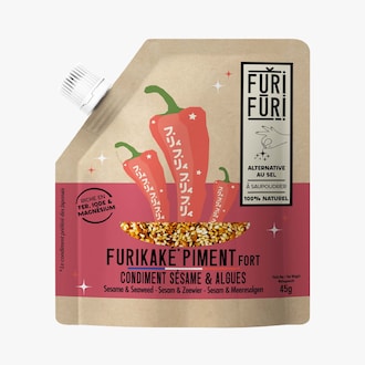 Furikak&eacute; piment fort - Graines de s&eacute;same et algues de Bretagne Furifuri