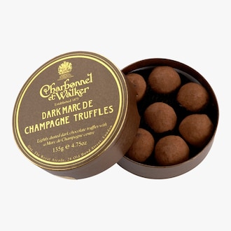 Truffes au Marc de Champagne ambr&eacute; Charbonnel et Walker