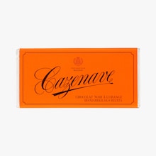 Tablette chocolat noir &agrave; l&rsquo;orange 60&nbsp;%, N&deg;5, biologique Cazenave