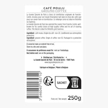 Le café à l'italienne - café moulu La Grande Épicerie de Paris