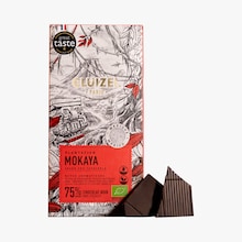Tablette Plantation Mokaya noir bio 75% de cacao  Cluizel