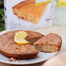 G&acirc;teau aux amandes et au citron sans gluten Biscuiterie de Provence
