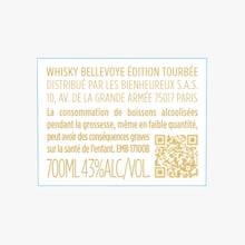 Whisky Bellevoye, noir, Triple malt, édition tourbée Bellevoye Whisky