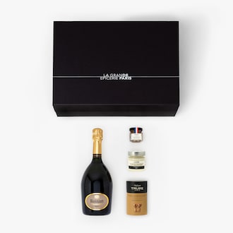 Coffret cadeau L'or noir et champagne, Ruinart null
