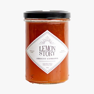 Confiture abricot, combawa Lemon Story