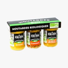 Moutardes biologiques Reine de Dijon