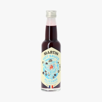 Sauce piquante Blizzard m&ucirc;res et myrtilles 5/12 Sauces Martin
