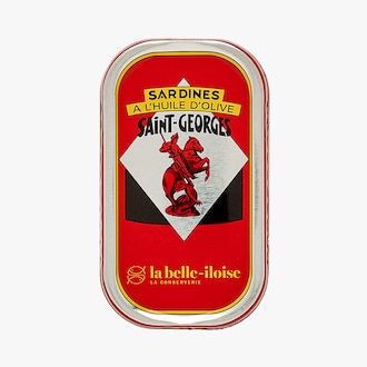 Sardines à l'huile d'olive Saint-Georges Conserverie la Belle-Iloise