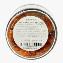 Noix de cajou caram&eacute;lis&eacute;es et poivre de kampot Laurent K
