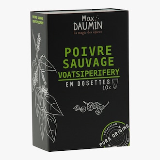 Poivre sauvage Voatsiperifery en dosettes Epices Max Daumin