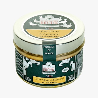 Foie gras de canard au sauternes Georges Bruck
