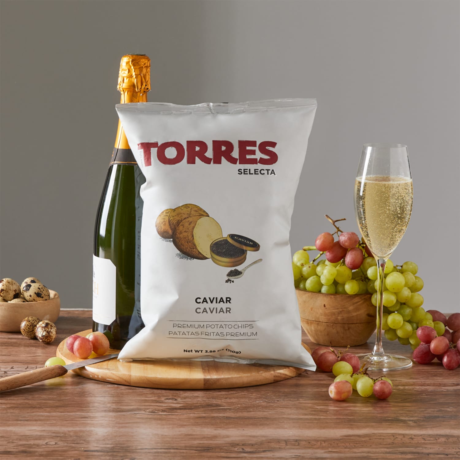 Chips au caviar Torres