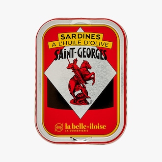 Sardines à l'huile d'olive Saint-Georges Conserverie la Belle-Iloise