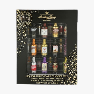 Coffret chocolat noir à l'alcool Anthon Berg