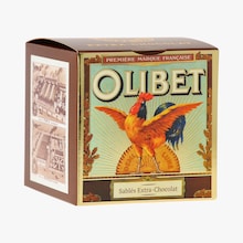 Sabl&eacute; demi lune extra-chocolat Olibet