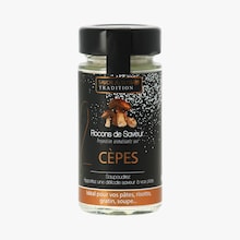 Flocons de saveur aux c&egrave;pes, pr&eacute;paration aromatisante Savor & Sens