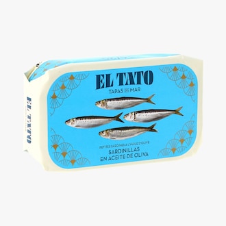 Tapas del Mar - Petites Sardines à l'Huile d'Olive El Tato