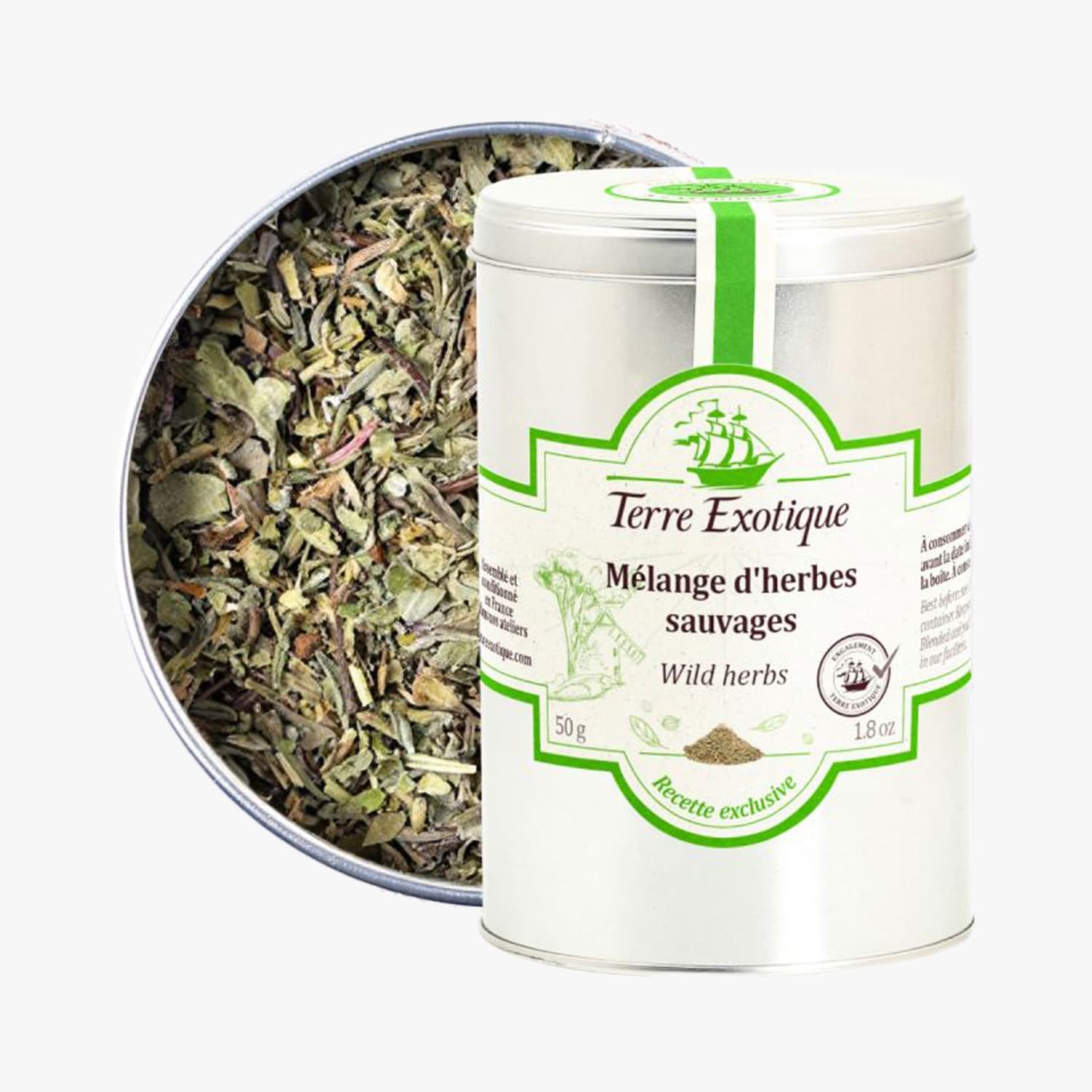 Mélange d'herbes sauvages Terre Exotique