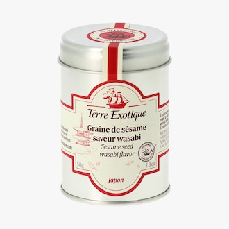 Graine de sésame saveur wasabi Terre Exotique