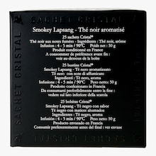 Thé noir aromatisé Smokey Lapsang - Boîte de 25 sachets Dammann Frères