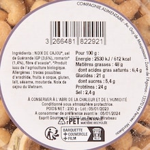 Noix de cajou au romarin Maison Naja